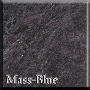 plaque funeraire mass blue